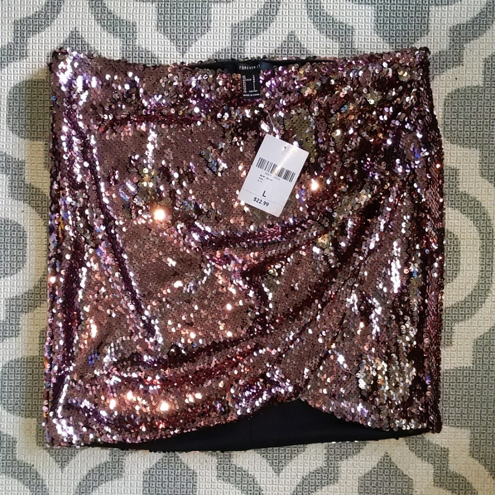 ‼️NWT‼️ Sequin Mini Skirt